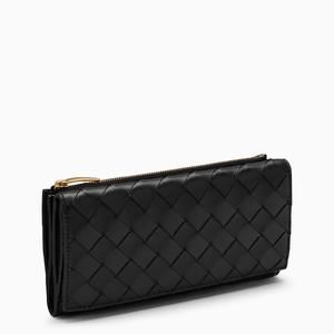 Bottega Veneta Leather Wallet Black